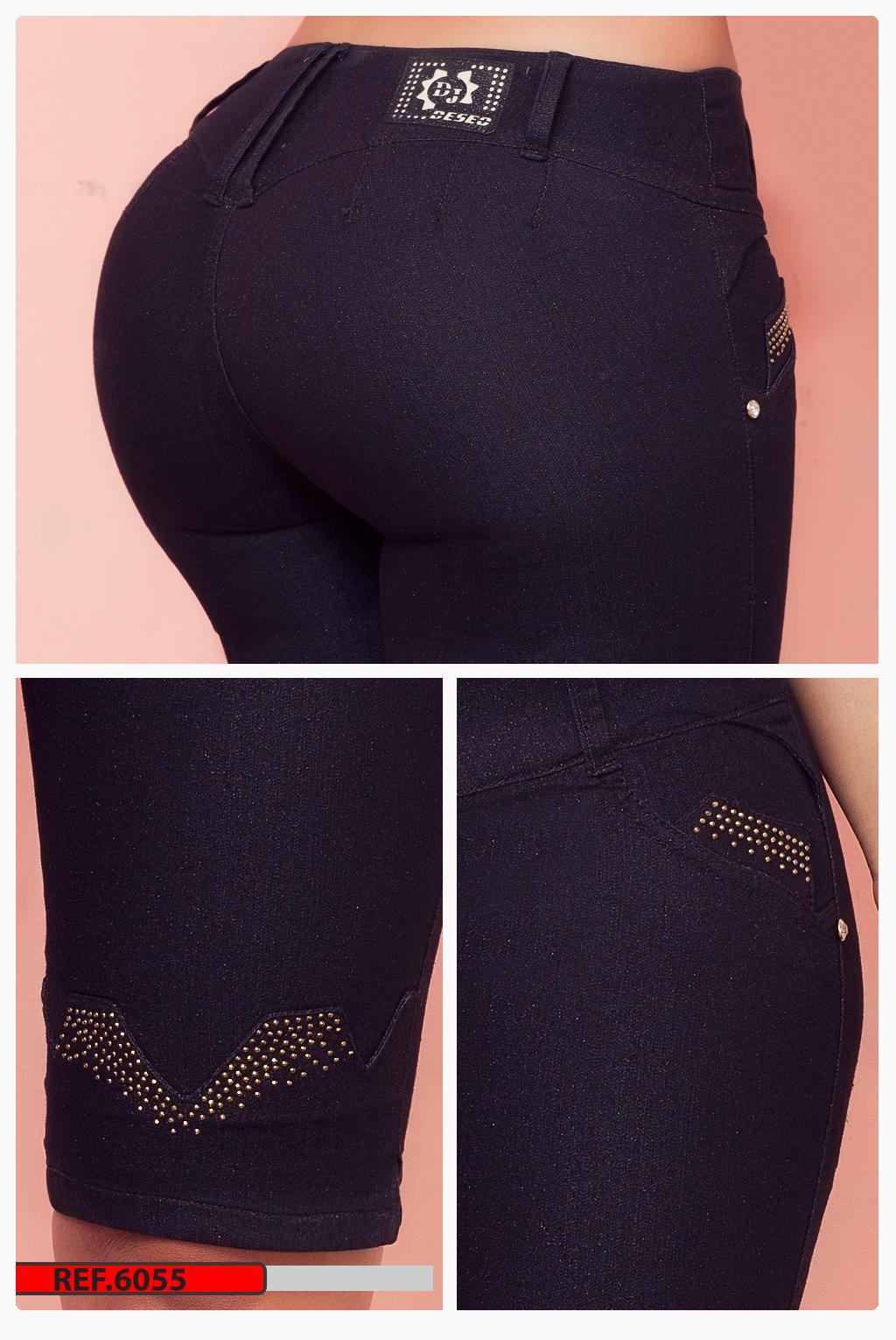 Ref. 006 -6055 Capri Colombiano Deseo Jeans - ropacolombianaeneuropa
