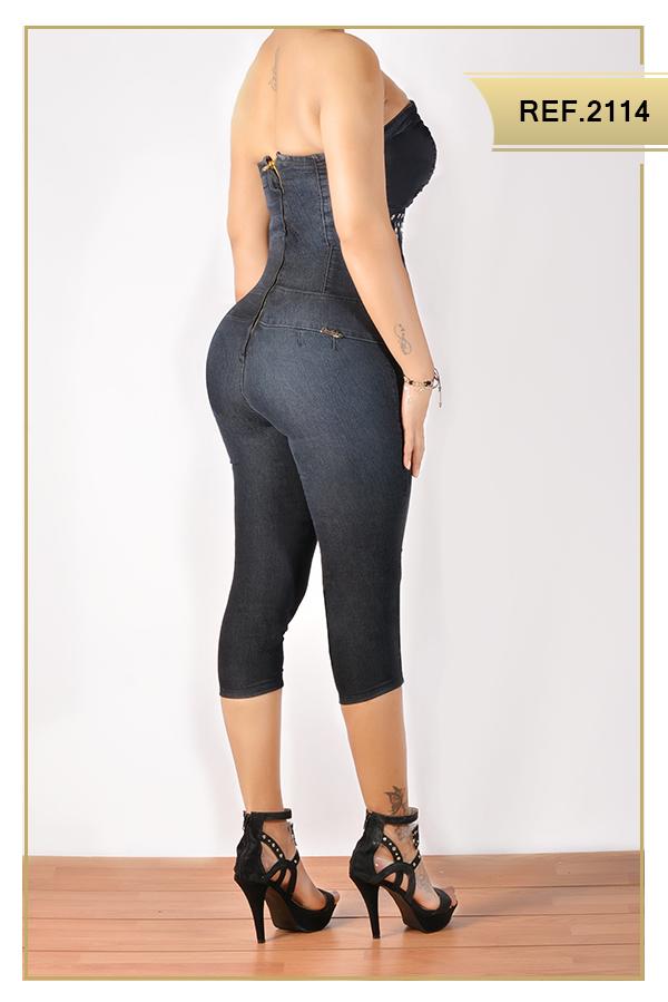 Ref. 007 -2114C Enterizo Capri - ropacolombianaeneuropa