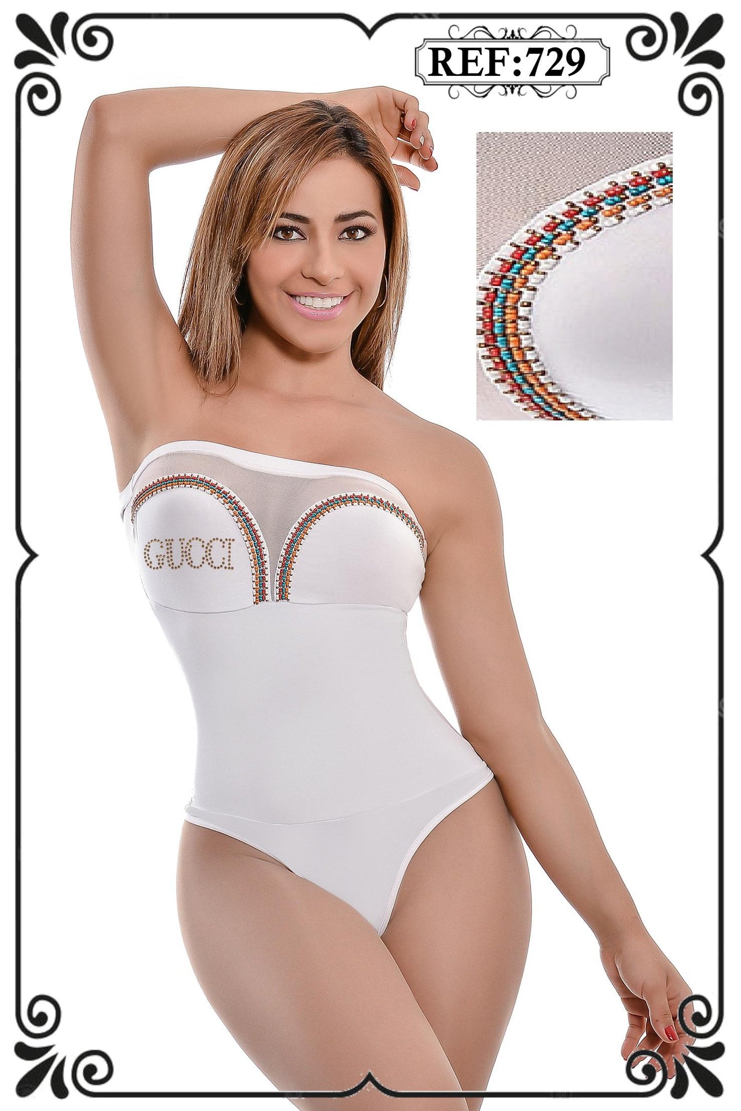 Ref. 008 -729 APLIQ Body Sexy Latex