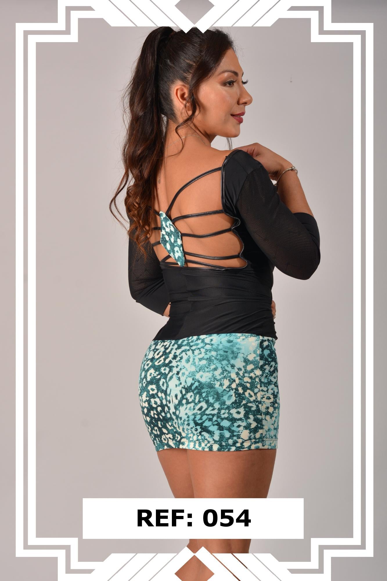 Ref. 008 -054 Vestido Casual Sexy - ropacolombianaeneuropa