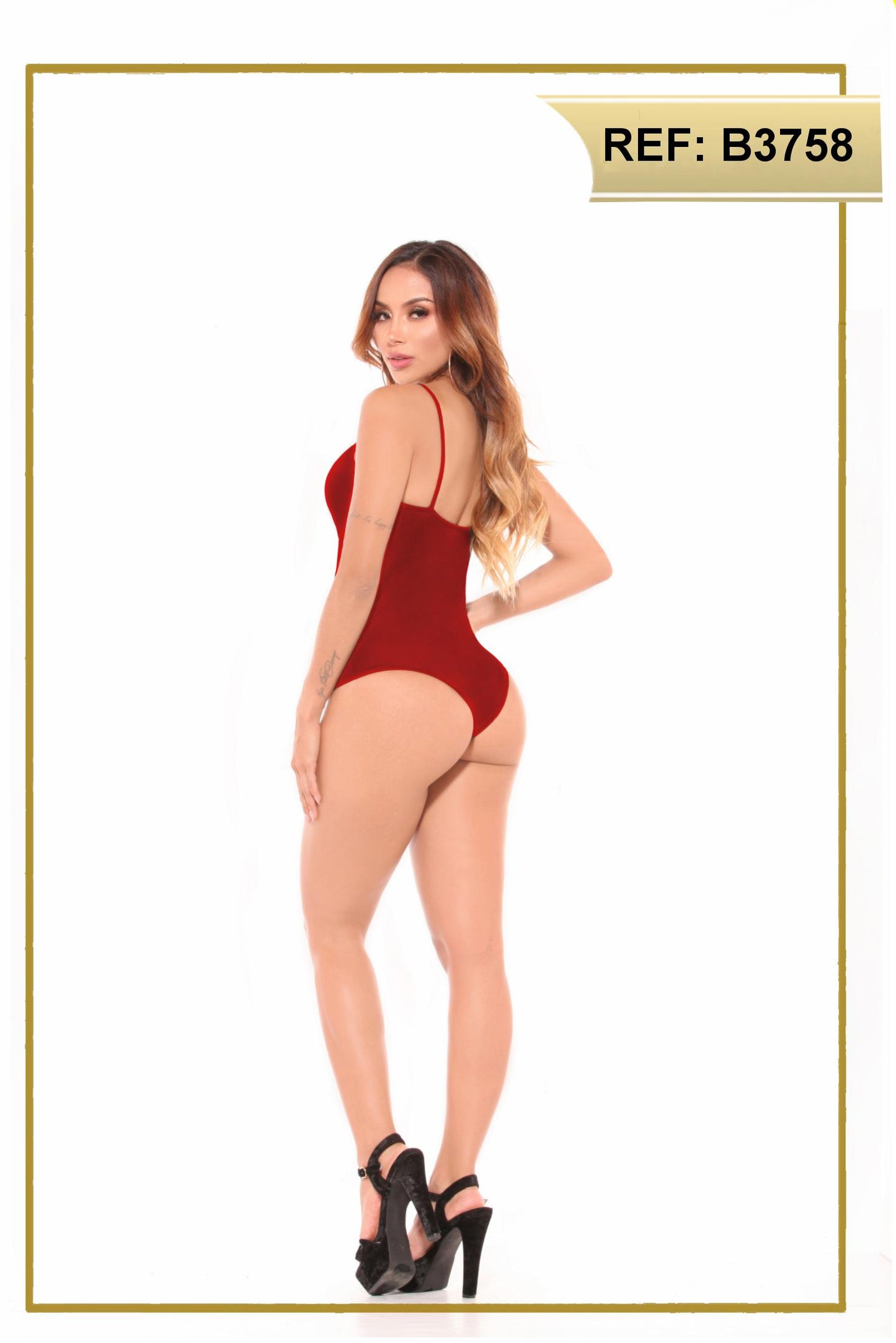 Ref. 004 -B3758 Fantástico Body Colombiano con Diseños Sexys y Atrevidos - ropacolombianaeneuropa