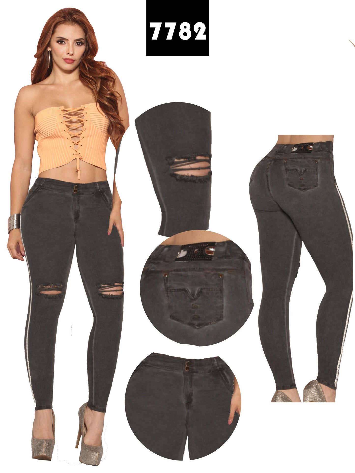 Ref. 006 -7782 Fantastico Jean vaquero Colombiano