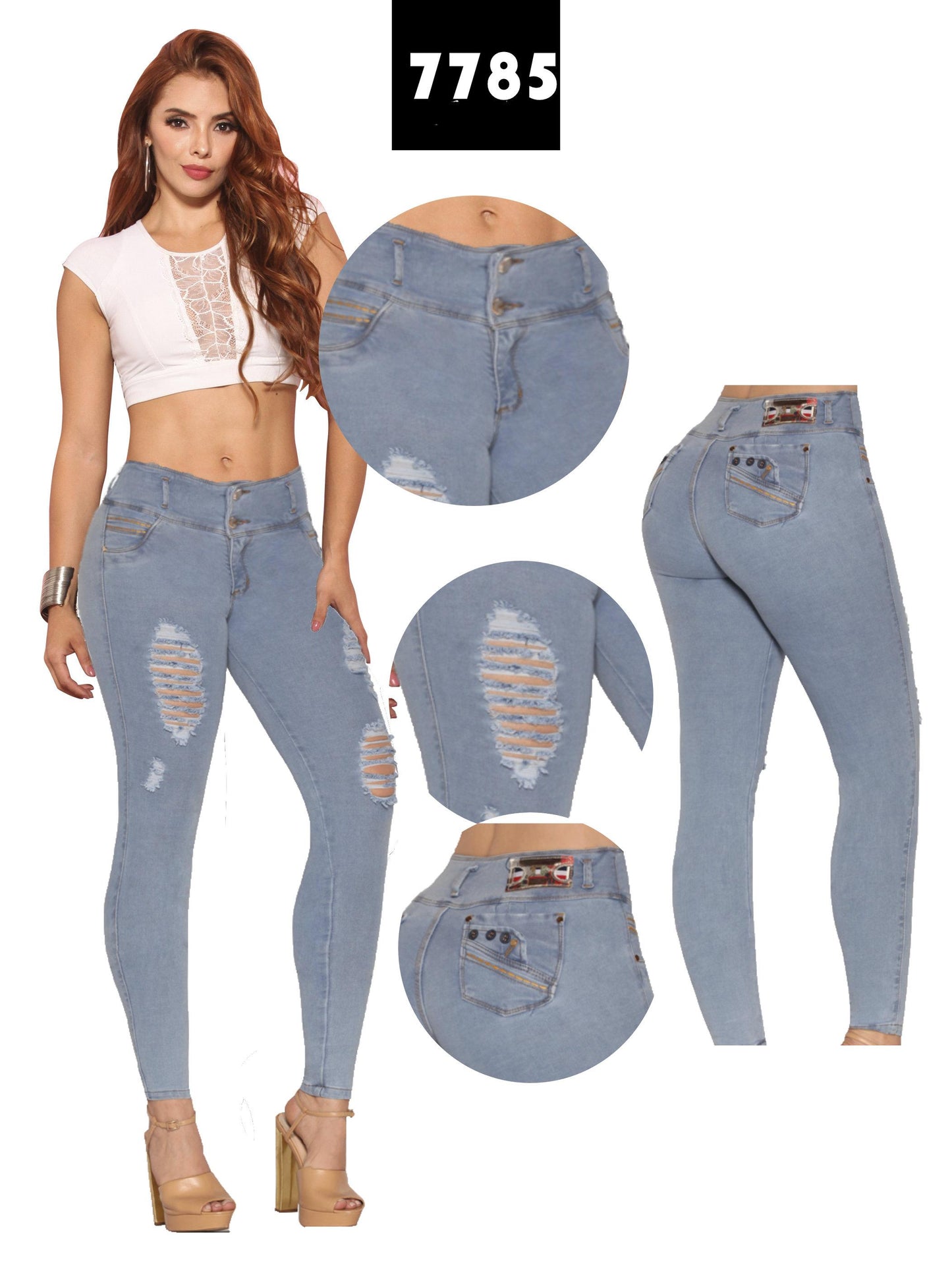 Ref. 006 -7785 Unico y Original Jean Levantacola