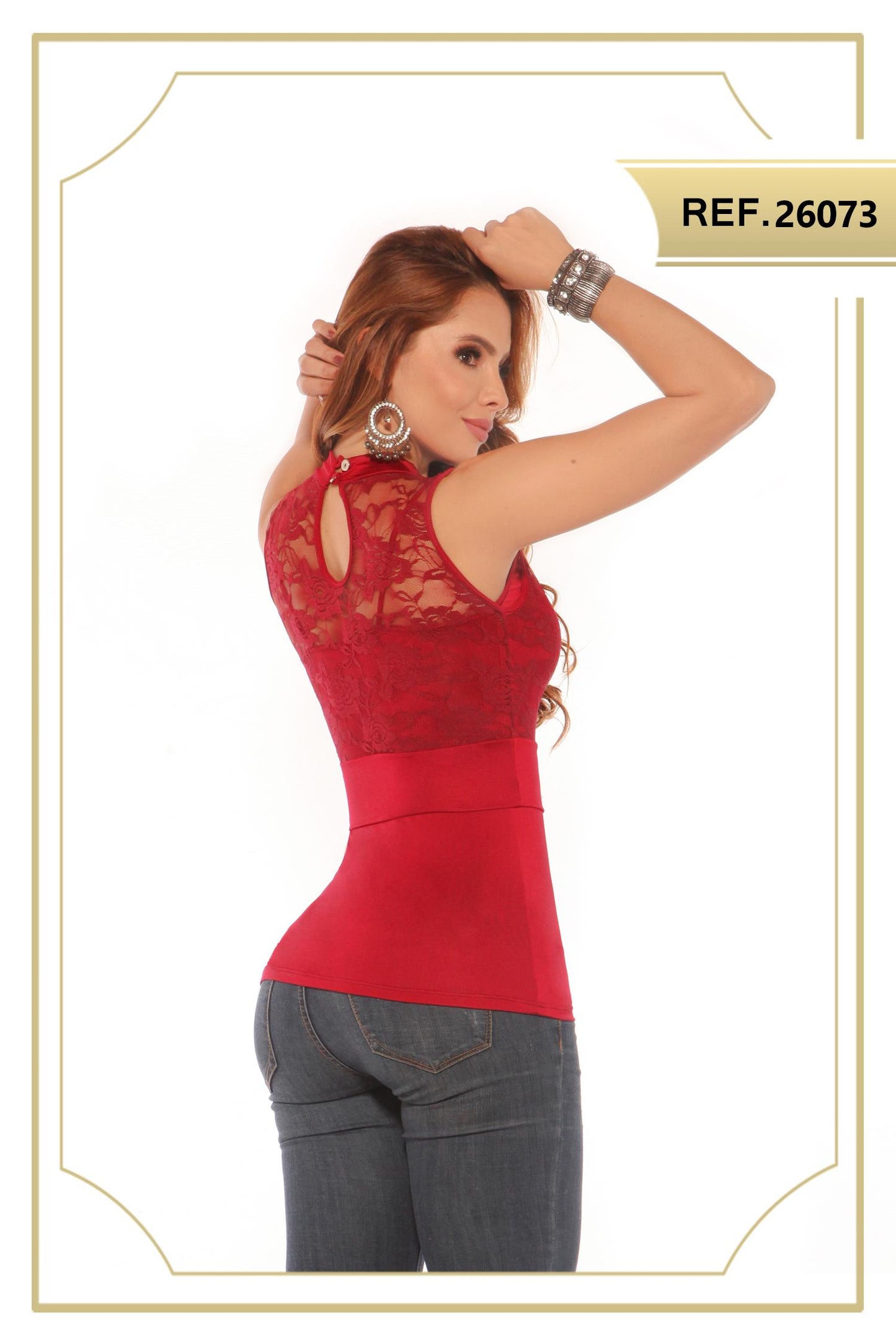 Ref. 004 -26073 Blusa Sexy - ropacolombianaeneuropa