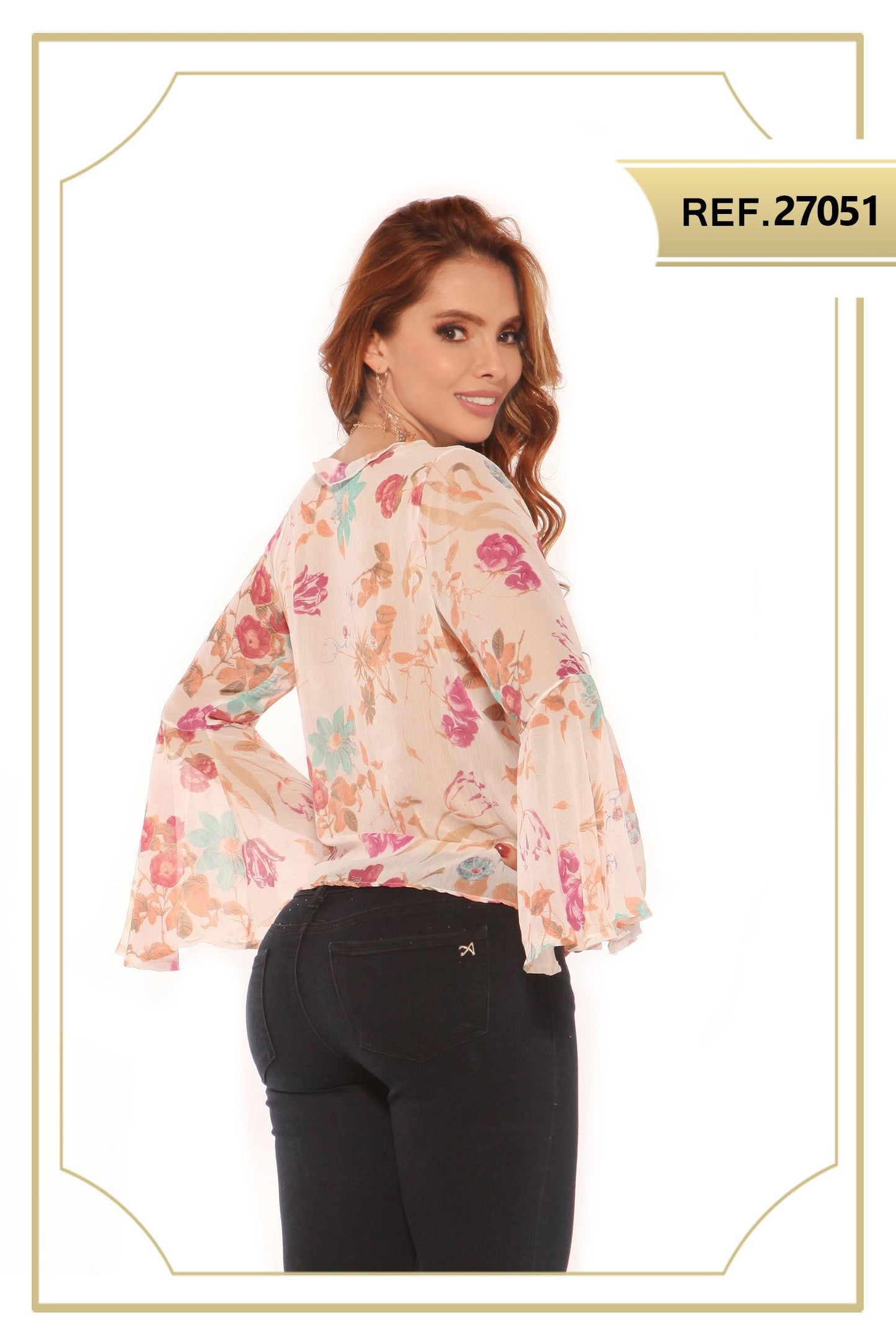 Ref. 004 -27051 Blusa sexy - ropacolombianaeneuropa