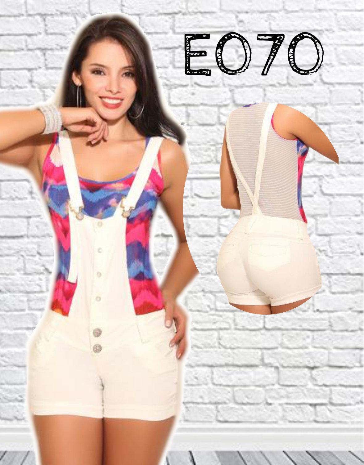 Ref. 005 -E070 Enterizo Sexy - ropacolombianaeneuropa