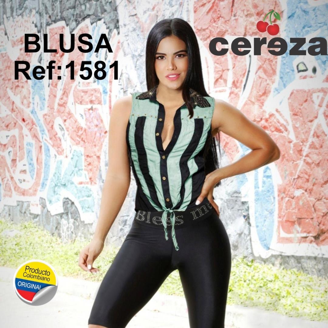 Ref. 004 -1581 Blusa Cereza