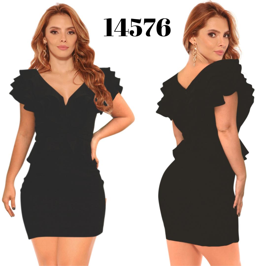 Ref. 003 -D14576 Vestido Americano de Moda - ropacolombianaeneuropa