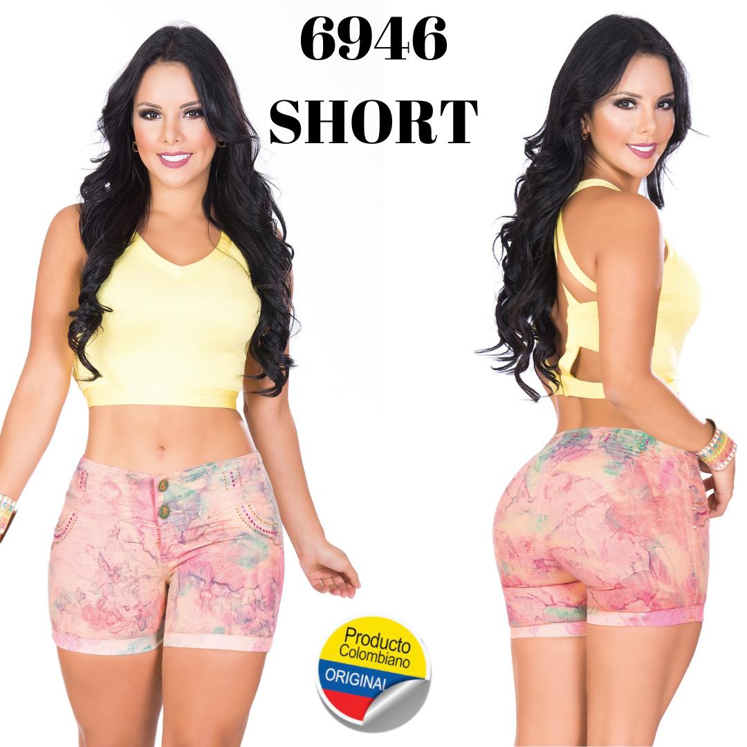 Ref. 001 -6946-S Short Levanta cola Colombiano