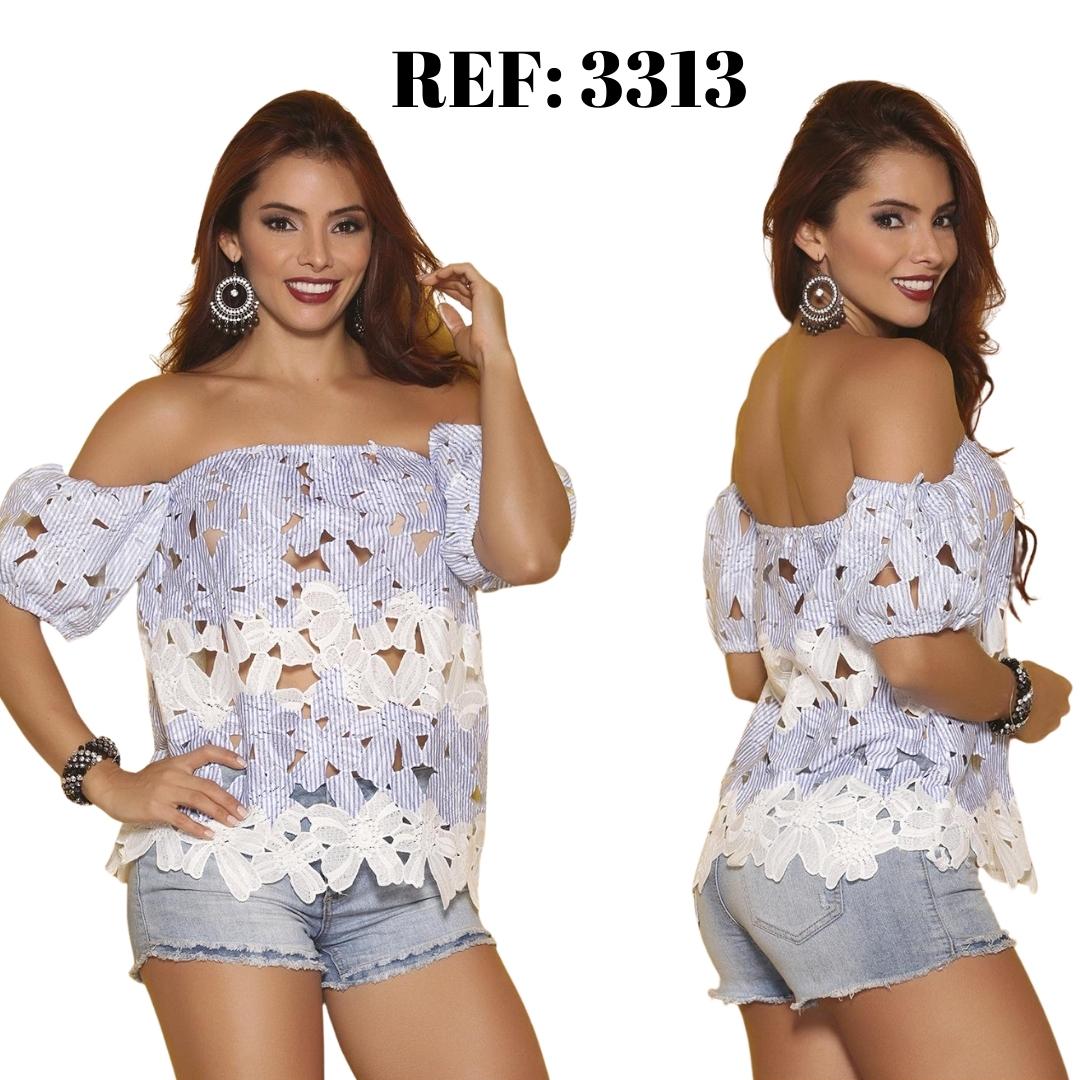Ref. 003 -3313 Blusas Amaricanas Dama