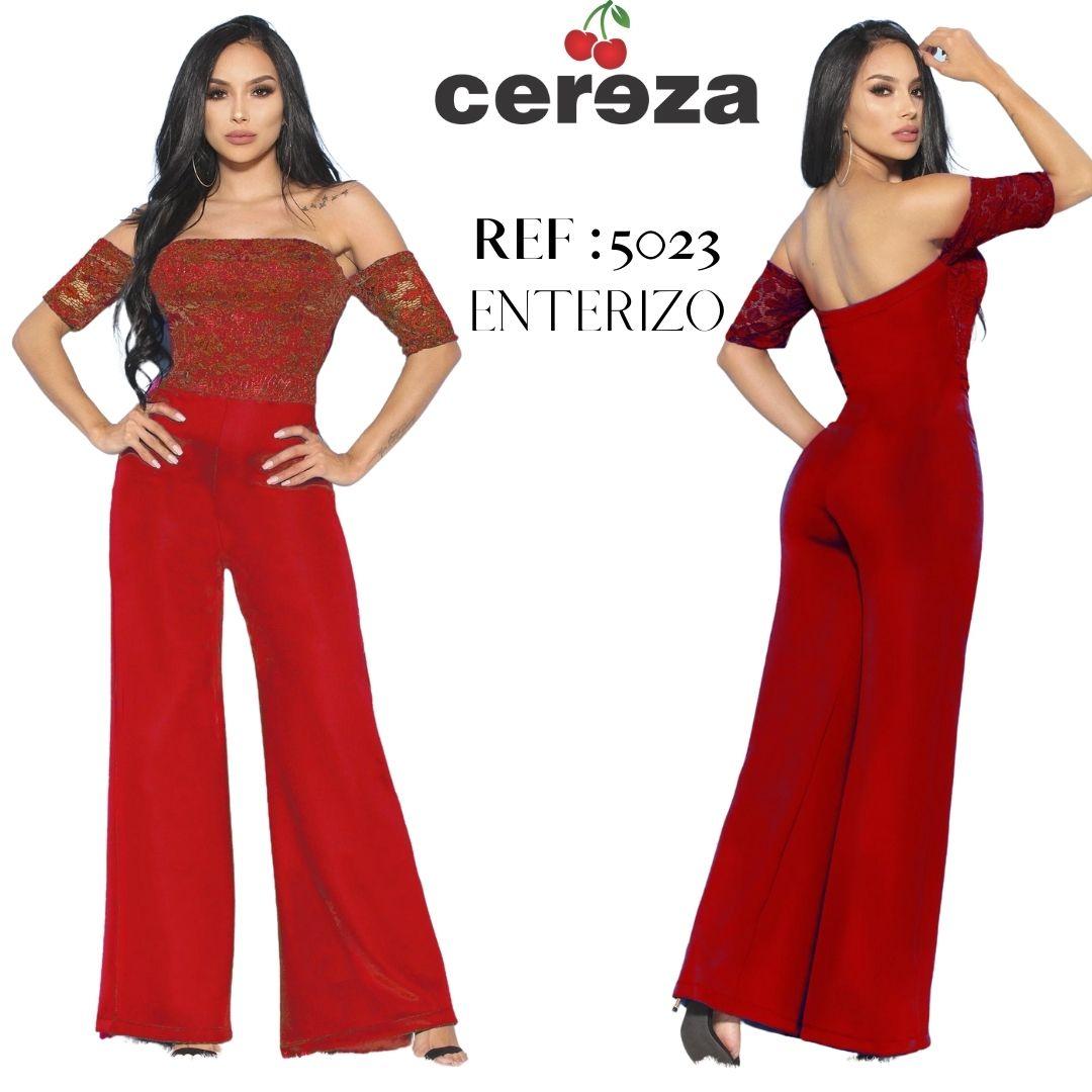 Ref. 004 -5023 Enterizo Colombiano de Moda - ropacolombianaeneuropa