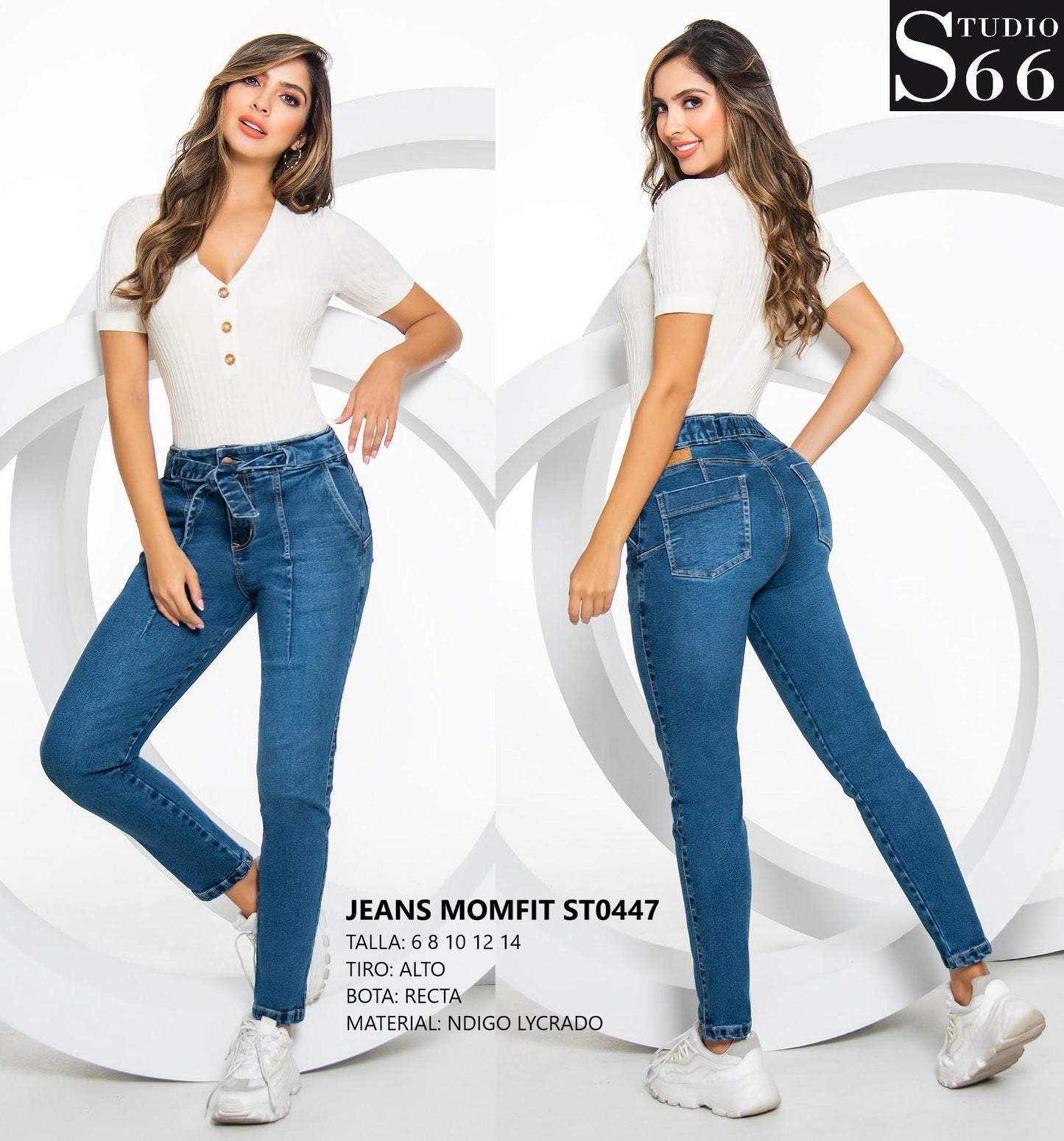 Ref. 064 -ST0447 Jean push up colombiano - ropacolombianaeneuropa
