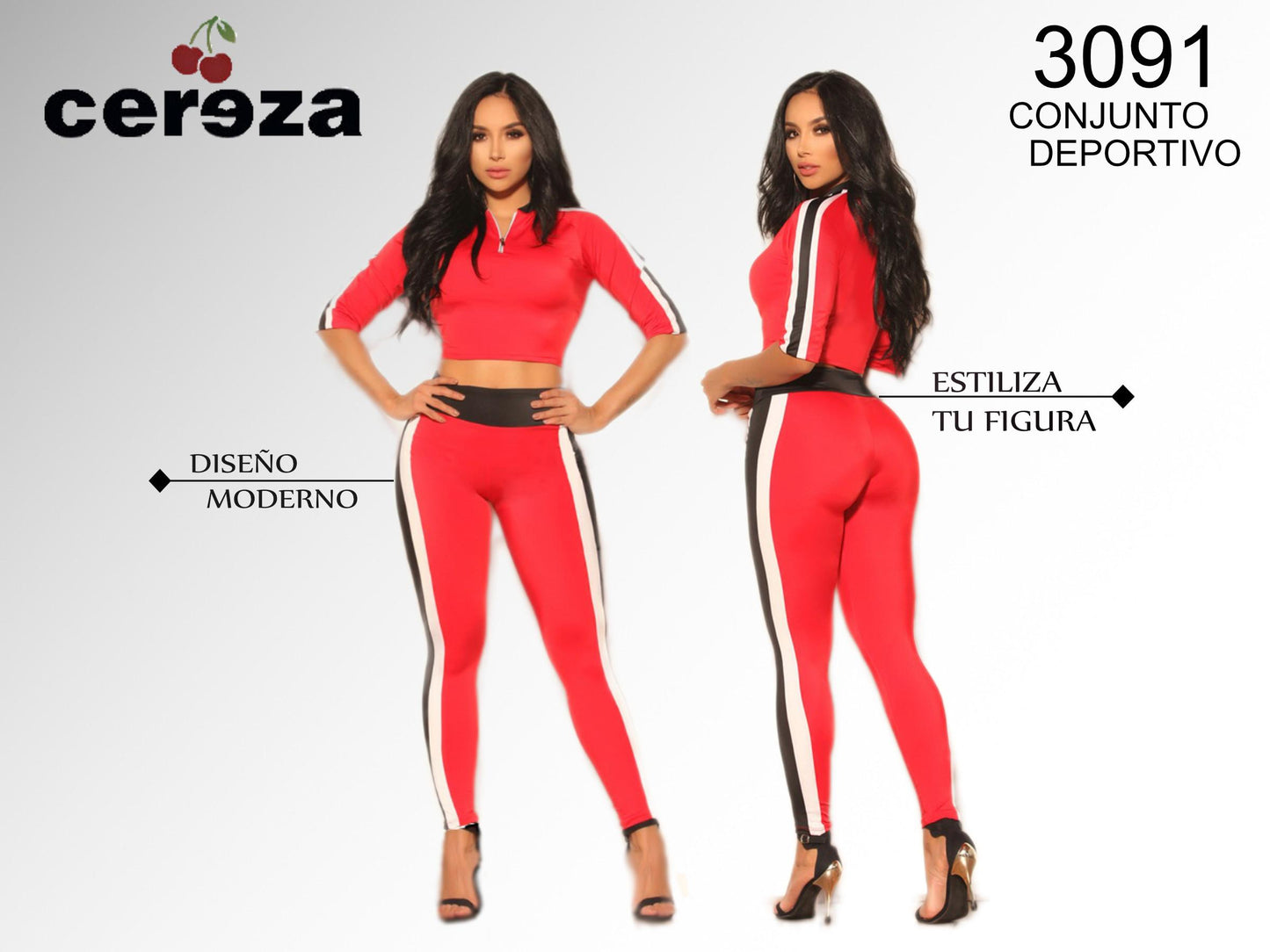 Ref. 004 -3091 Conjunto Deportivo - ropacolombianaeneuropa