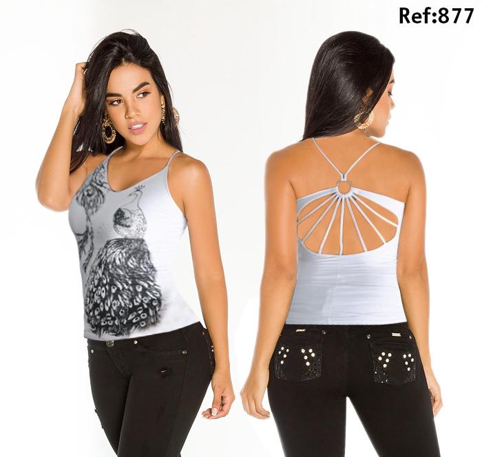Ref. 003 -877 Blusa - ropacolombianaeneuropa