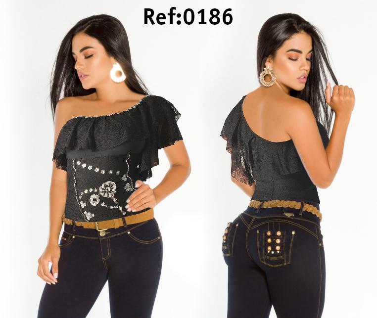 Ref. 005 -186 Corset Sexy Dama - ropacolombianaeneuropa