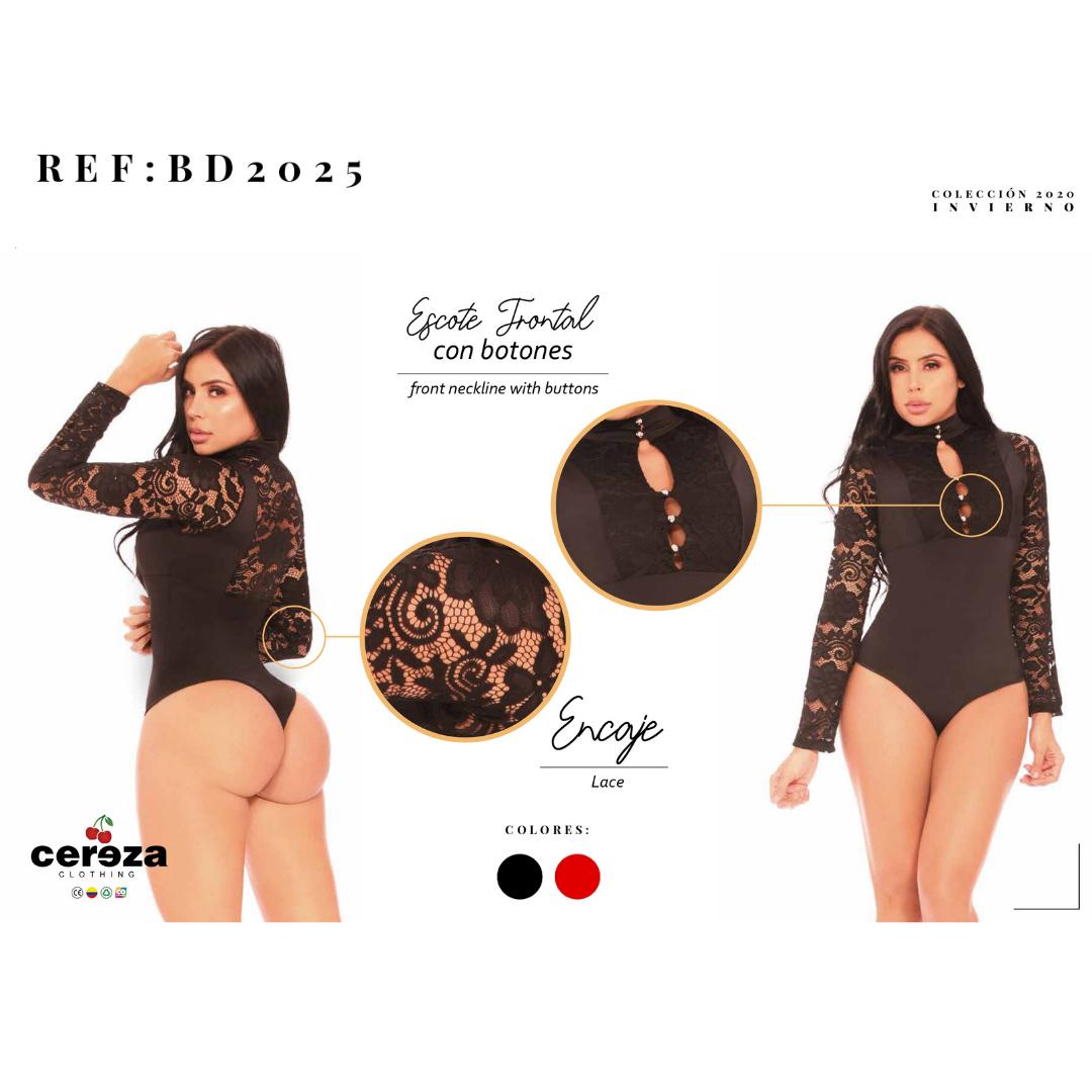 Ref. 004 -BD2025 Body Colombiano Latex moda Boutique - ropacolombianaeneuropa