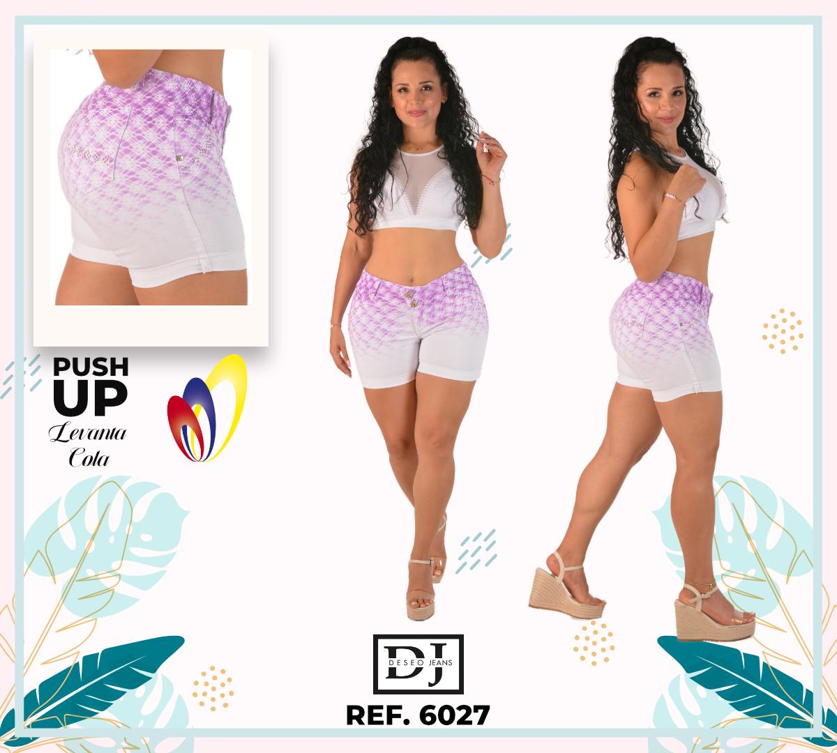 Ref. 006 -6027 Short Deseo - ropacolombianaeneuropa