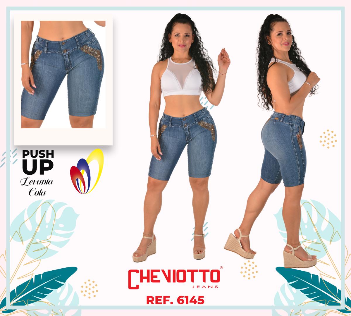 Ref. 001 -6145 Jean Capri Colombiano forma Perfecta