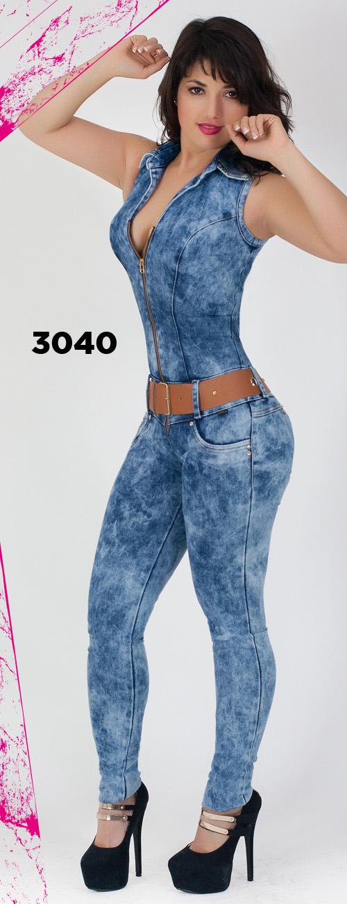 Ref. 005 -DB3040 Enterizo Levantocola Colombiano (Dubay) - ropacolombianaeneuropa