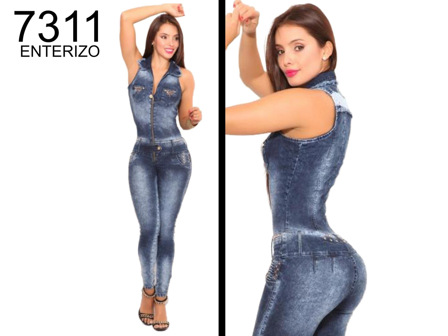 Ref. 006 -7311 ENTERIZO LEVANTA COLA COLOMBIANO - ropacolombianaeneuropa