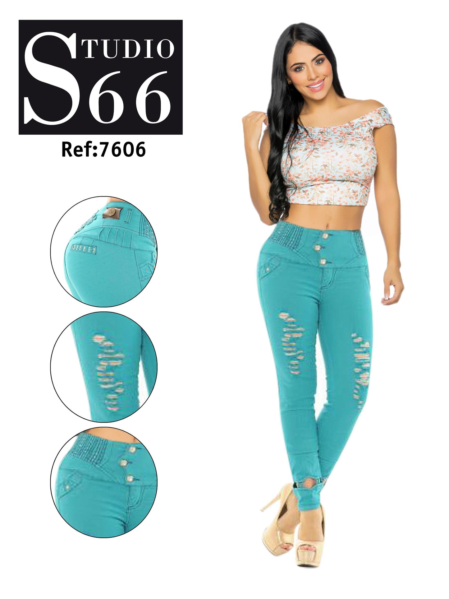 Ref. 014 -7606 Jean Cautivador