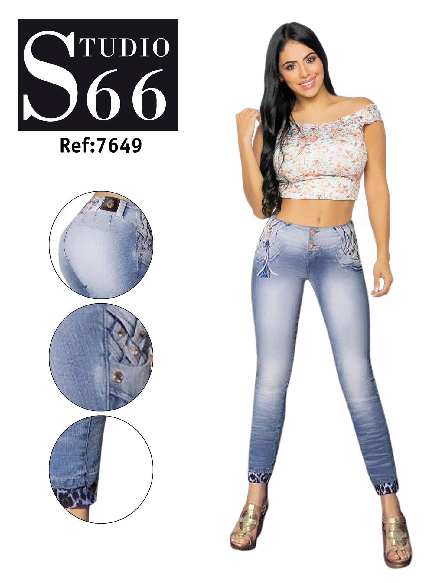 Ref. 014 -7649 Jean Belleza Inmensa - ropacolombianaeneuropa