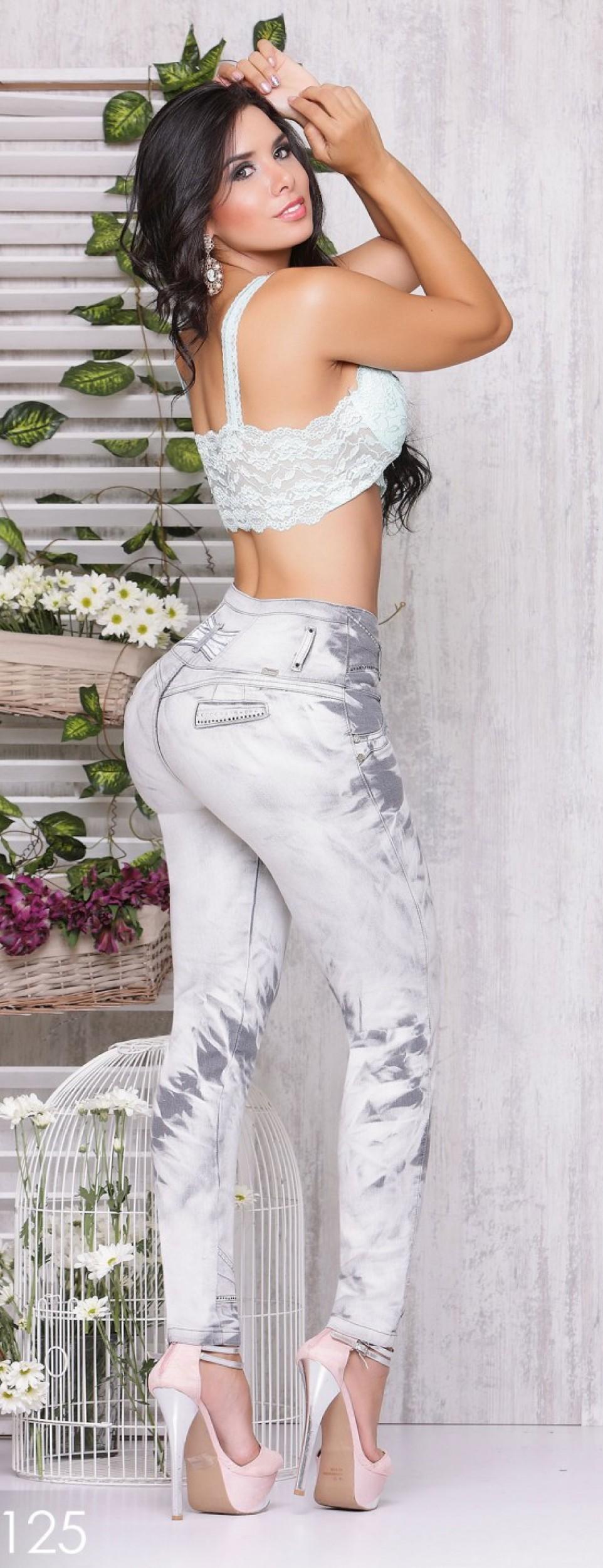 Ref. 001 -7125 Pantalón Doble Color