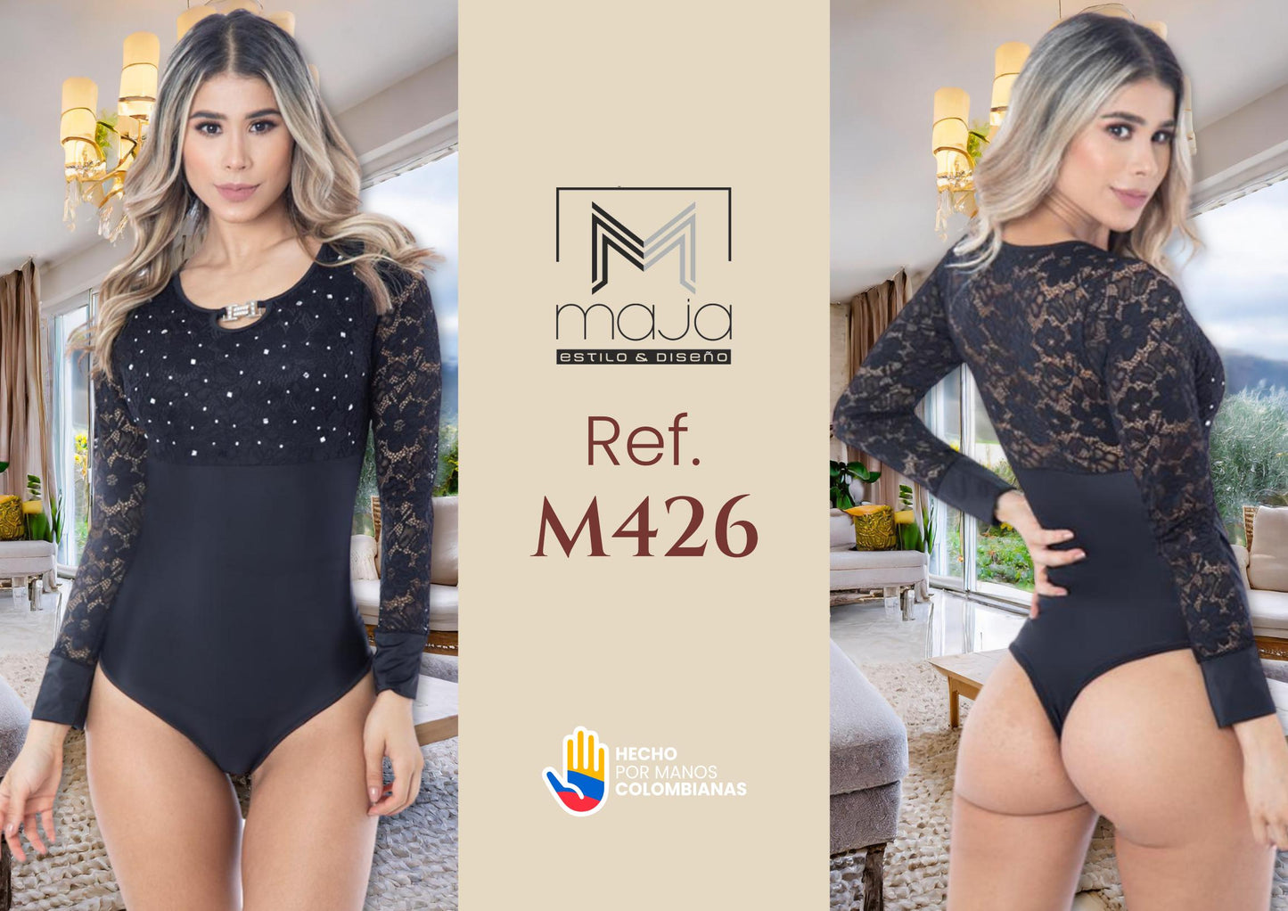 Ref. 071 -M426 Body Colombiana De Moda - ropacolombianaeneuropa