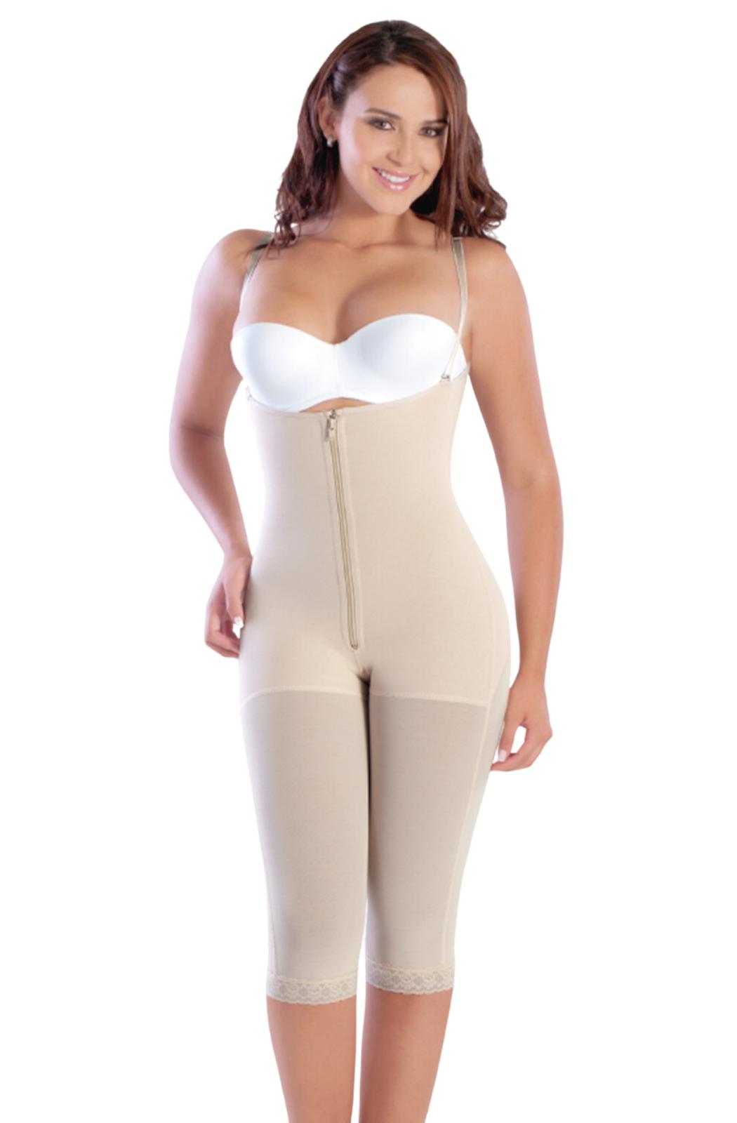 Ref. 019 -9106 Faja Tipo Capri Levantacola sin Mangas - ropacolombianaeneuropa