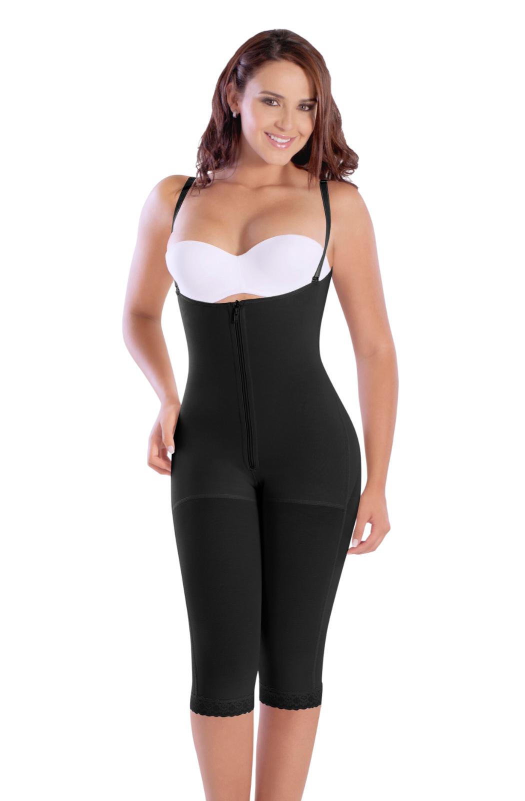 Ref. 019 -9106 Faja Tipo Capri Levantacola sin Mangas - ropacolombianaeneuropa