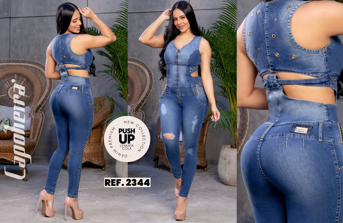 Ref. 006 -2344 ENTERIZO COLOMBIANO LEVANTACOLA - ropacolombianaeneuropa