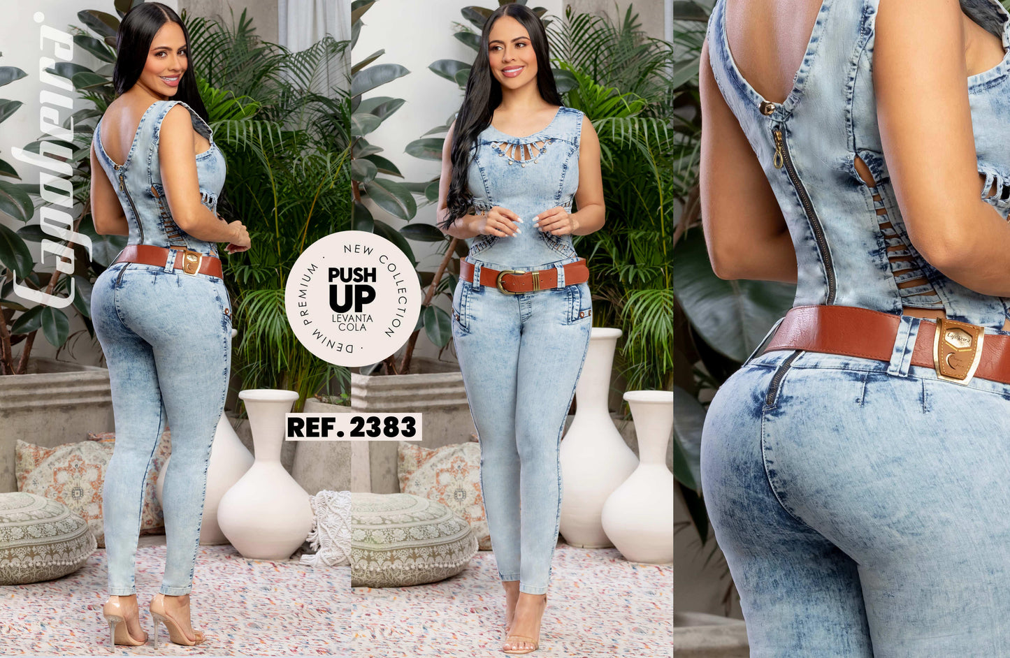 Ref. 006 -2383 ENTERIZO COLOMBIANO LARGO LEVANTA COLA - ropacolombianaeneuropa