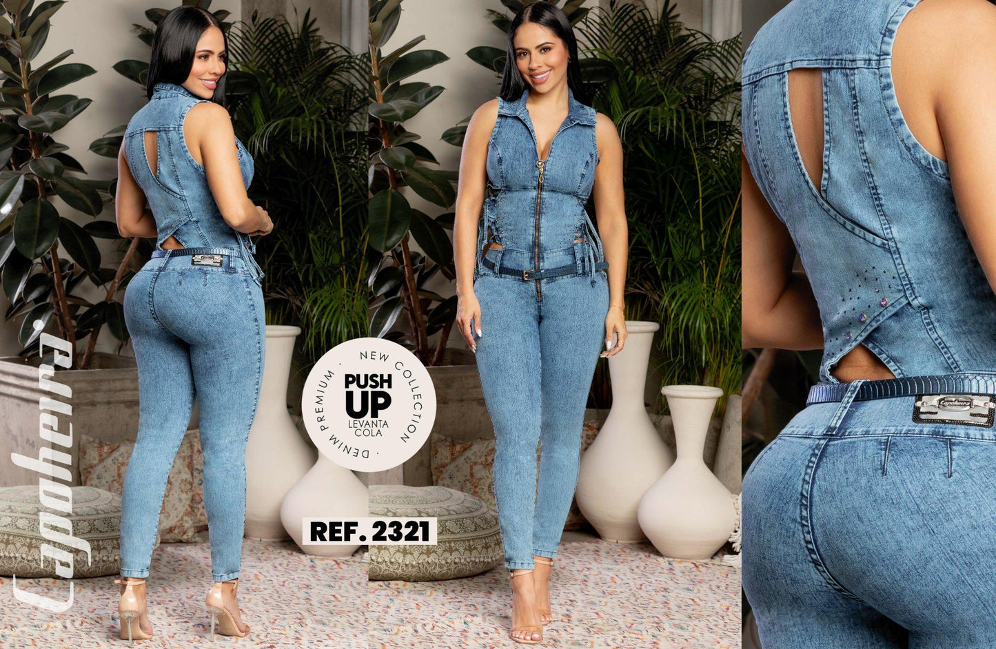 Ref. 006 -2321 ENTERIZO COLOMBIANO LEVANTACOLA - ropacolombianaeneuropa