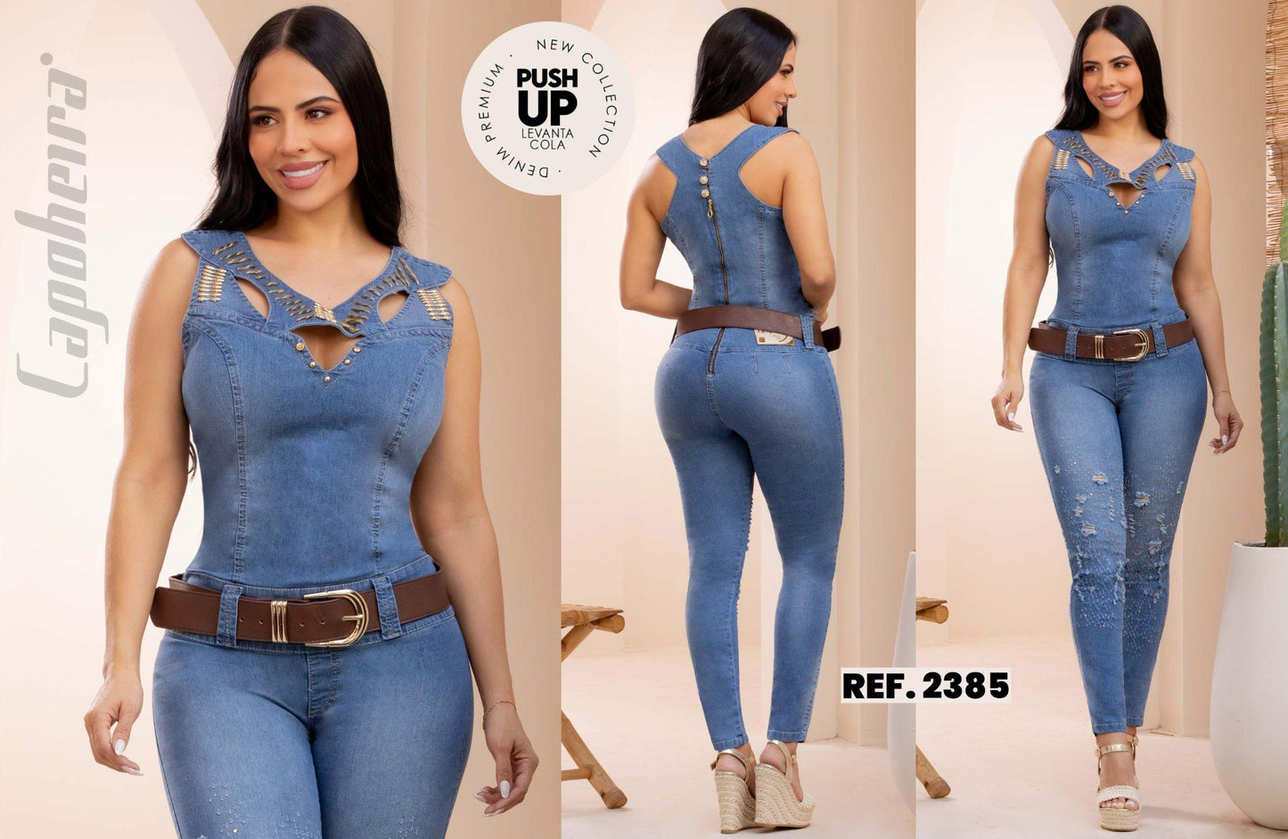 Ref. 006 -2385 ENTERIZO COLOMBIANO LARGO LEVANTA COLA - ropacolombianaeneuropa