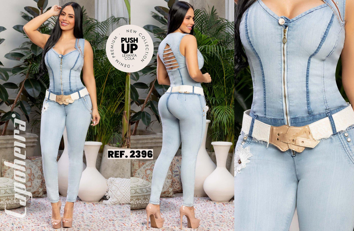 Ref. 006 -2396 Enterizo de moda - ropacolombianaeneuropa