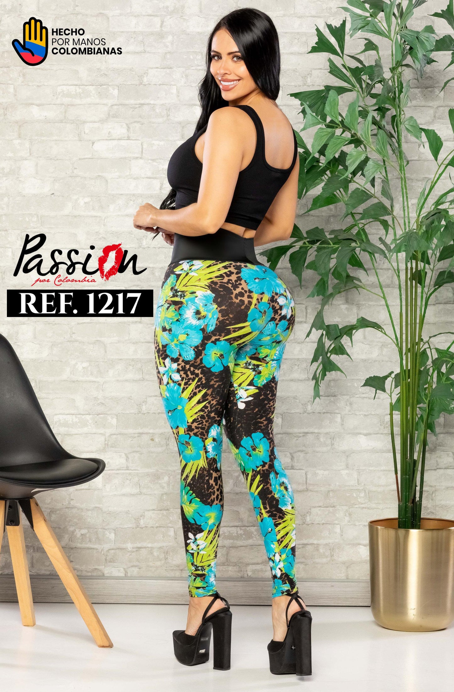 Ref. 008 -1217 LEGGINS DAMA - ropacolombianaeneuropa