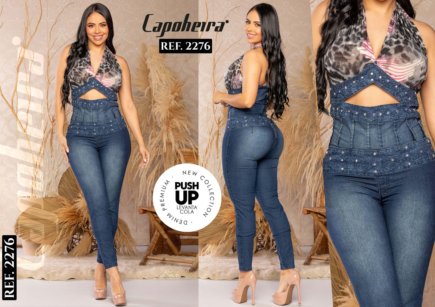 Ref. 006 -2276 ENTERIZO LEVANTA COLA COLOMBIANO - ropacolombianaeneuropa