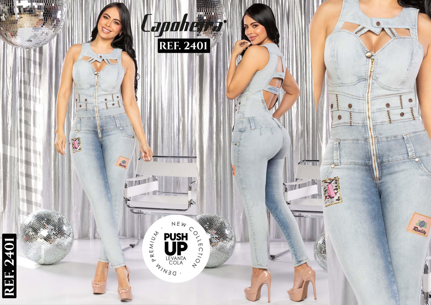 Ref. 006 -2401 Enterizo de moda - ropacolombianaeneuropa