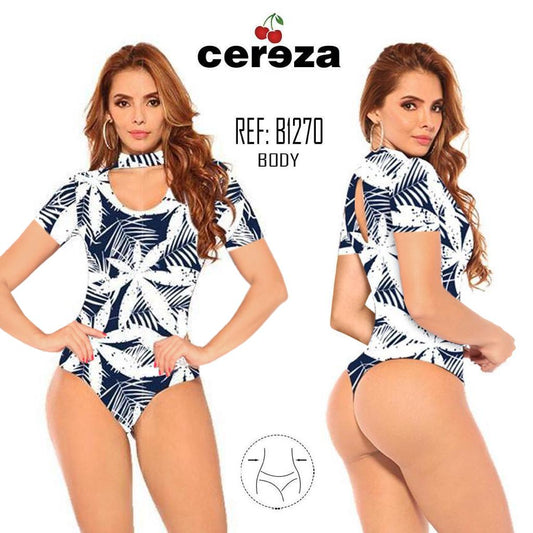 Ref. 004 -B1270 Body Boutique Colombiano Marca CEREZA Estilo SLIM - ropacolombianaeneuropa