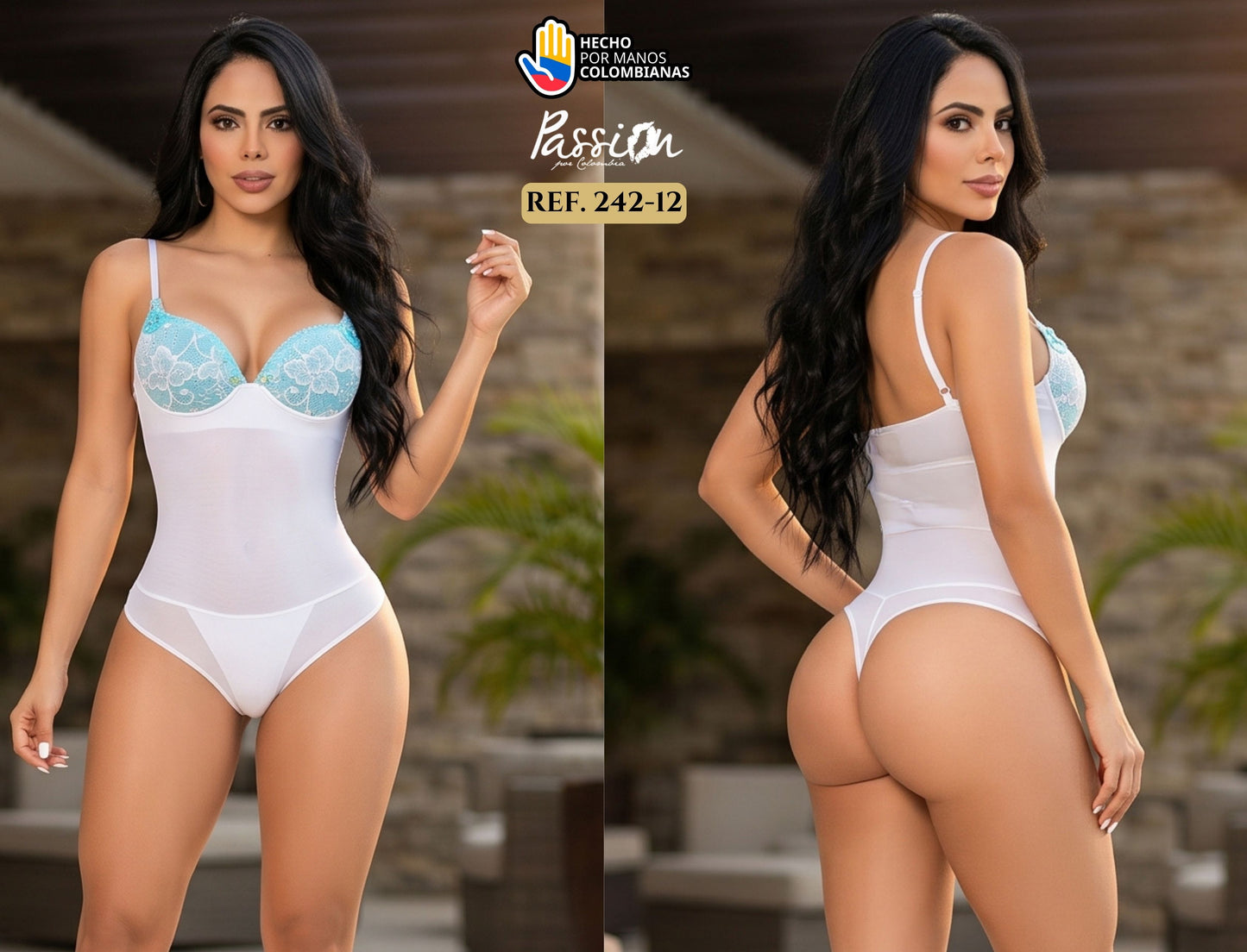 Ref. 008 -242-12 BODY ARTESANAL COLOMBIANO