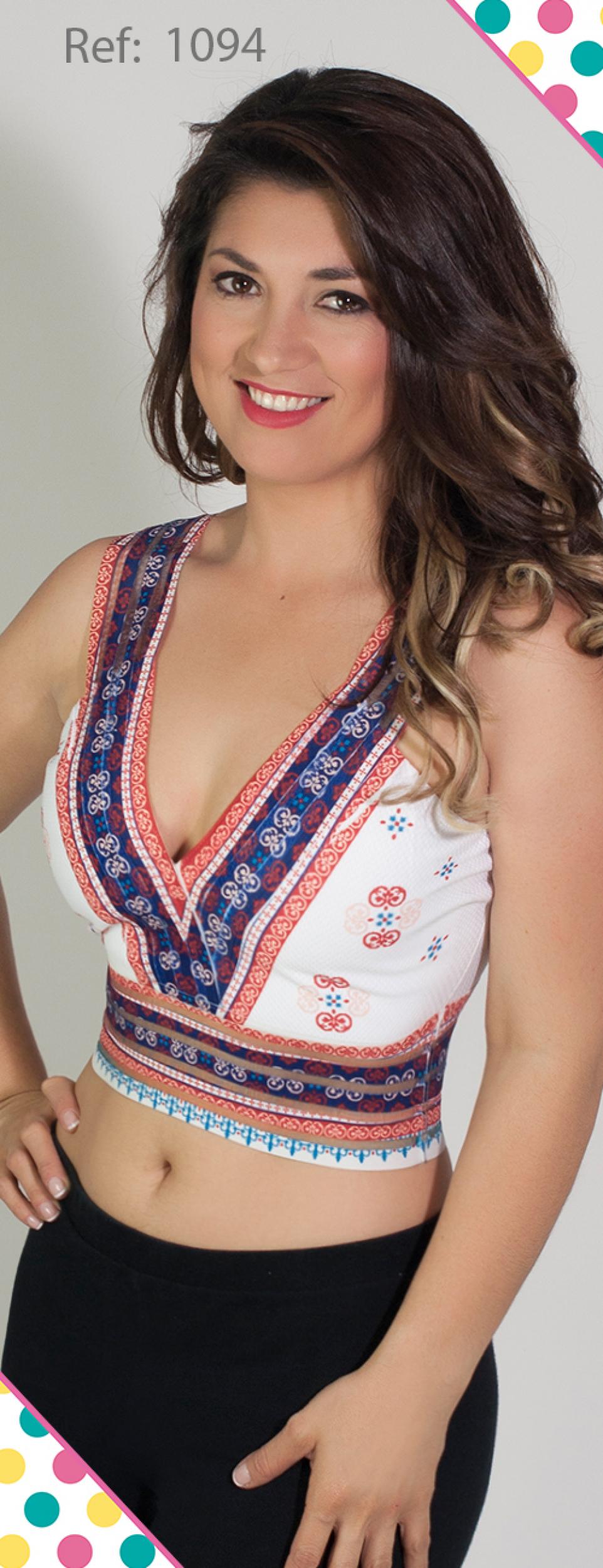 Ref. 015 -1094 BLUSA DAMA - ropacolombianaeneuropa