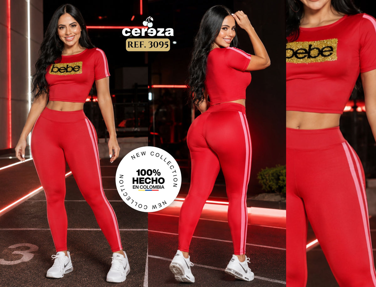 Ref. 004 -3095 CONJUNTO LARGO MUJER - ropacolombianaeneuropa