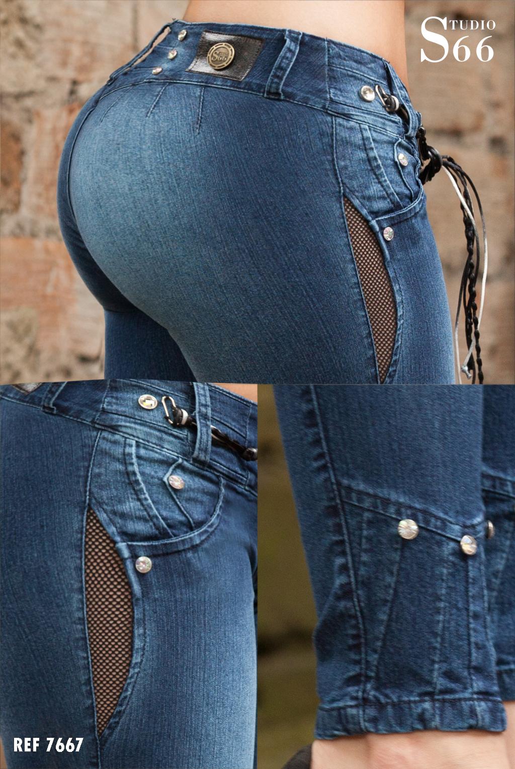 Ref. 014 -7667 Jean detalles sexys
