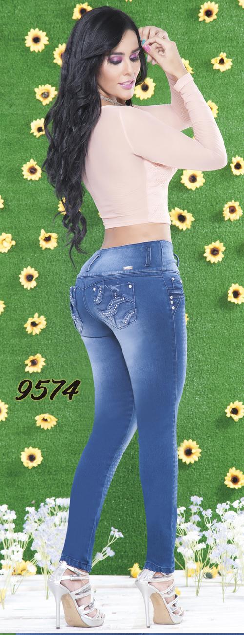 Ref. 001 -9574 Pantalon  Levata cola Colombiano