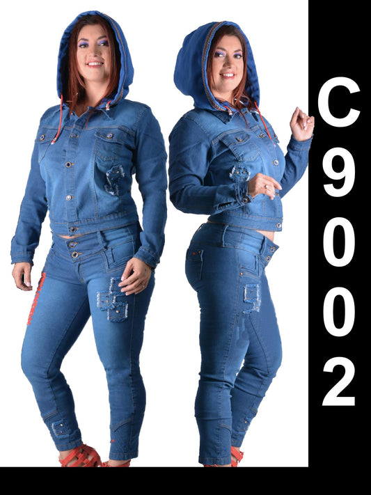 Ref. 007 -C9002 Conjunto Dama Estilo Push Up