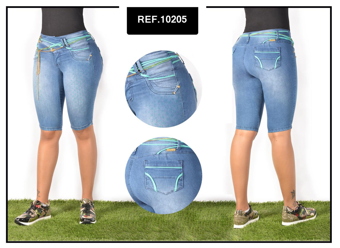 Ref. 001 -10205 JEAN CAPRI LEVANTA COLA COLOMBIANO