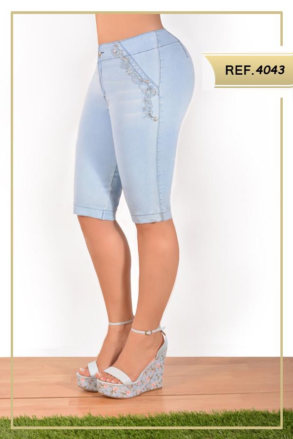 Ref. 001 -4043C Jean Capri Cheviotto