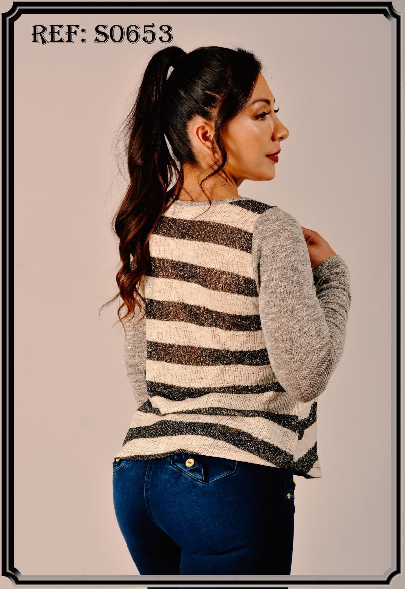 Ref. 003 -S0653 Blusa Sexy - ropacolombianaeneuropa