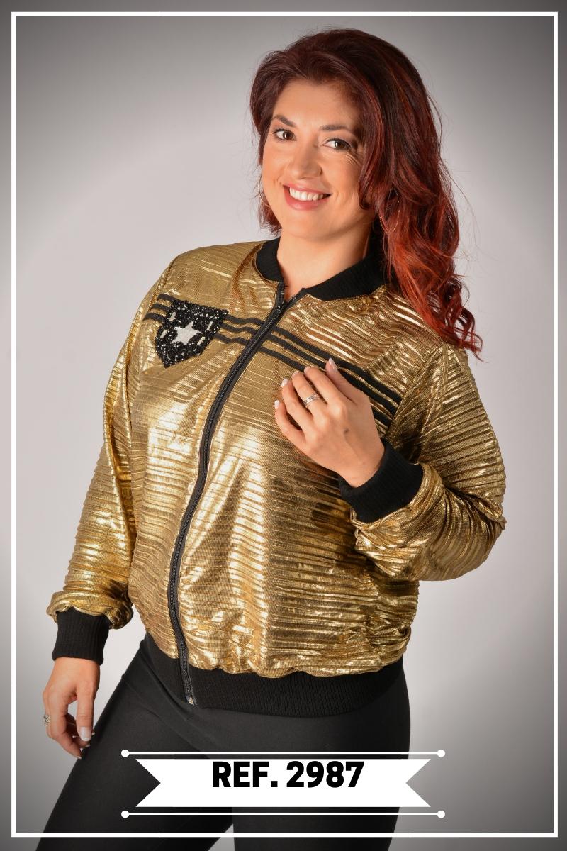 Ref. 004 -2987 Chaqueta sexy - ropacolombianaeneuropa