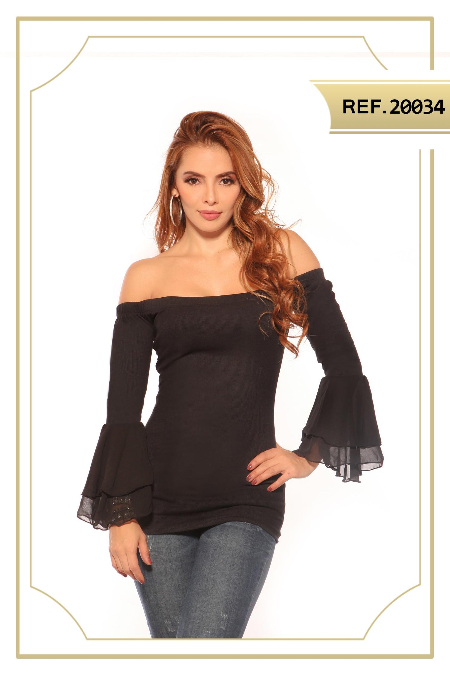 Ref. 004 -20034 Blusa de Moda